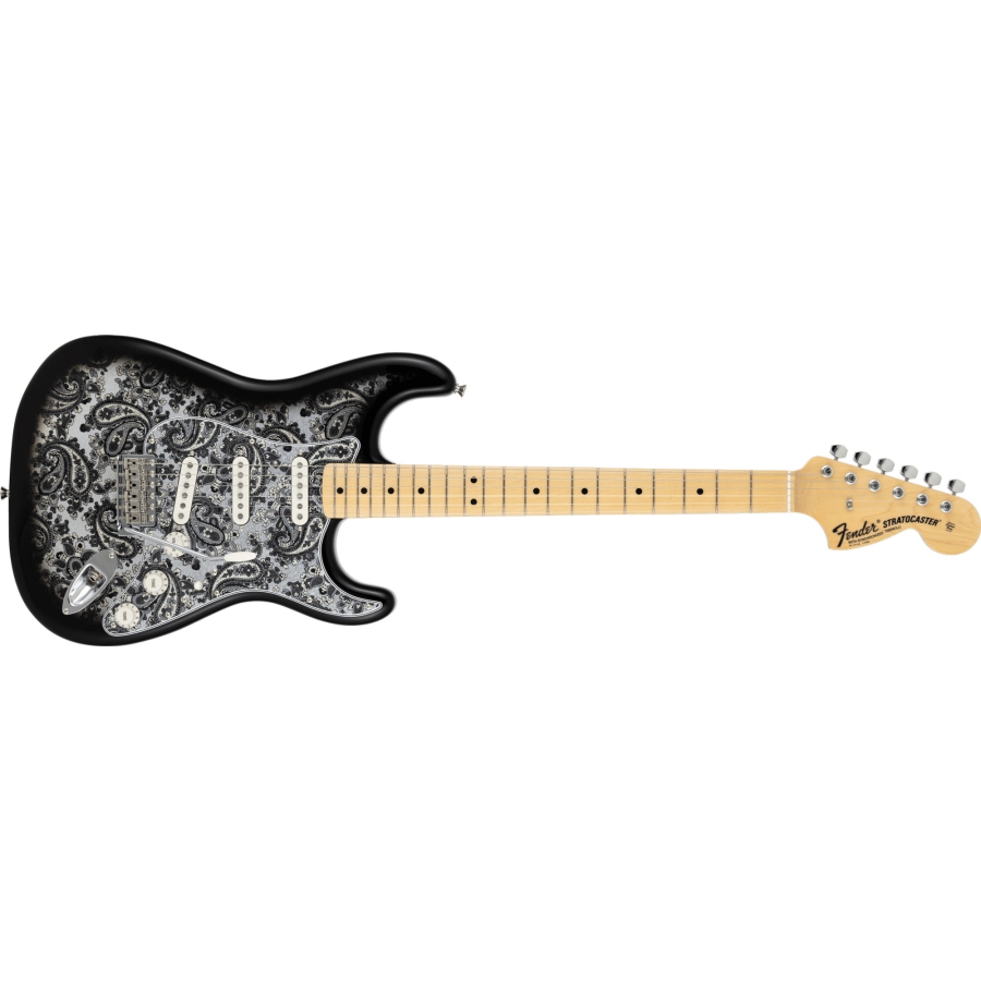 Fender Made in Japan Limited Stratocaster MN Black Paisley Fender Made in Japan Limited Stratocaster MN Black Paisley