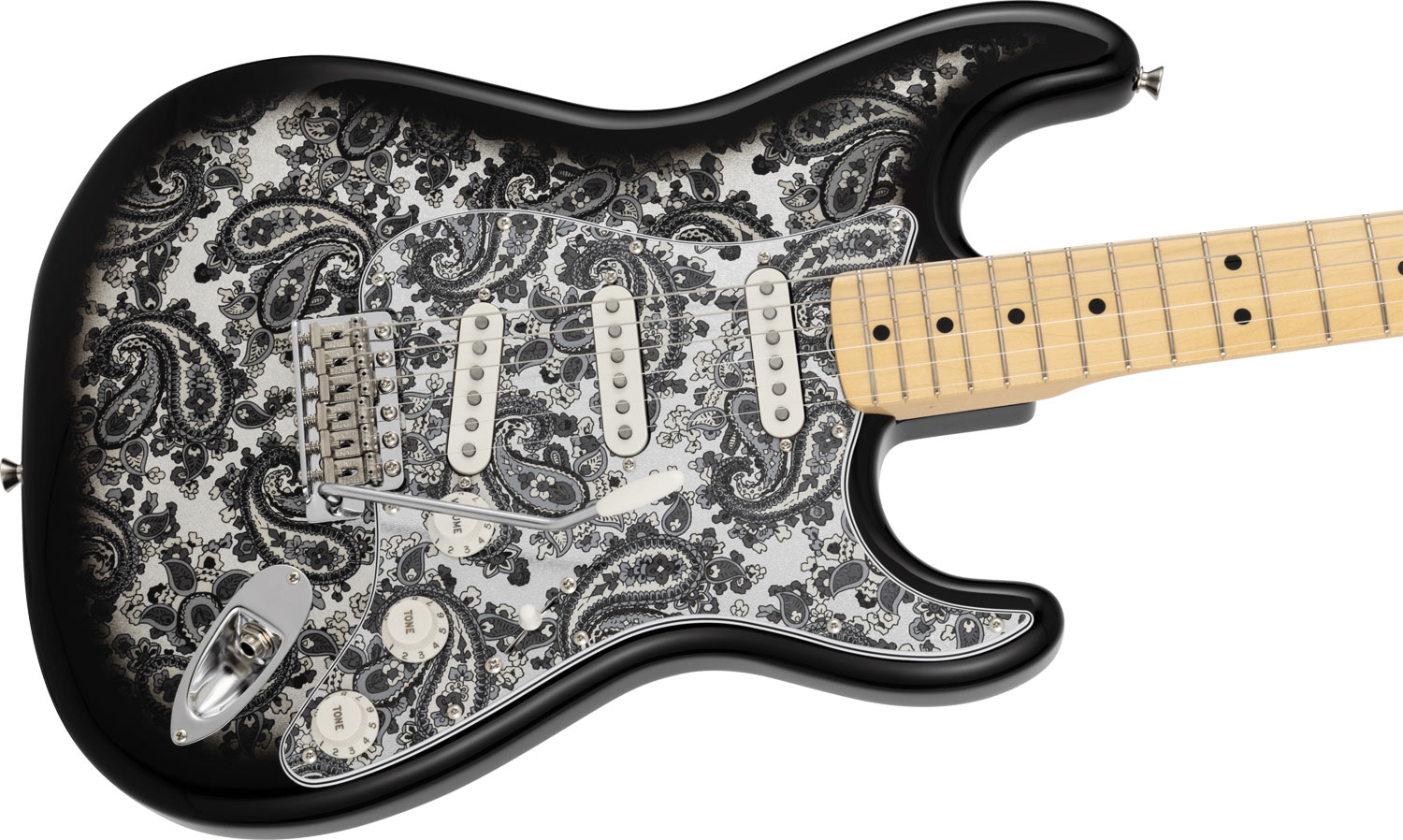 Fender Made in Japan Limited Stratocaster MN Black Paisley
