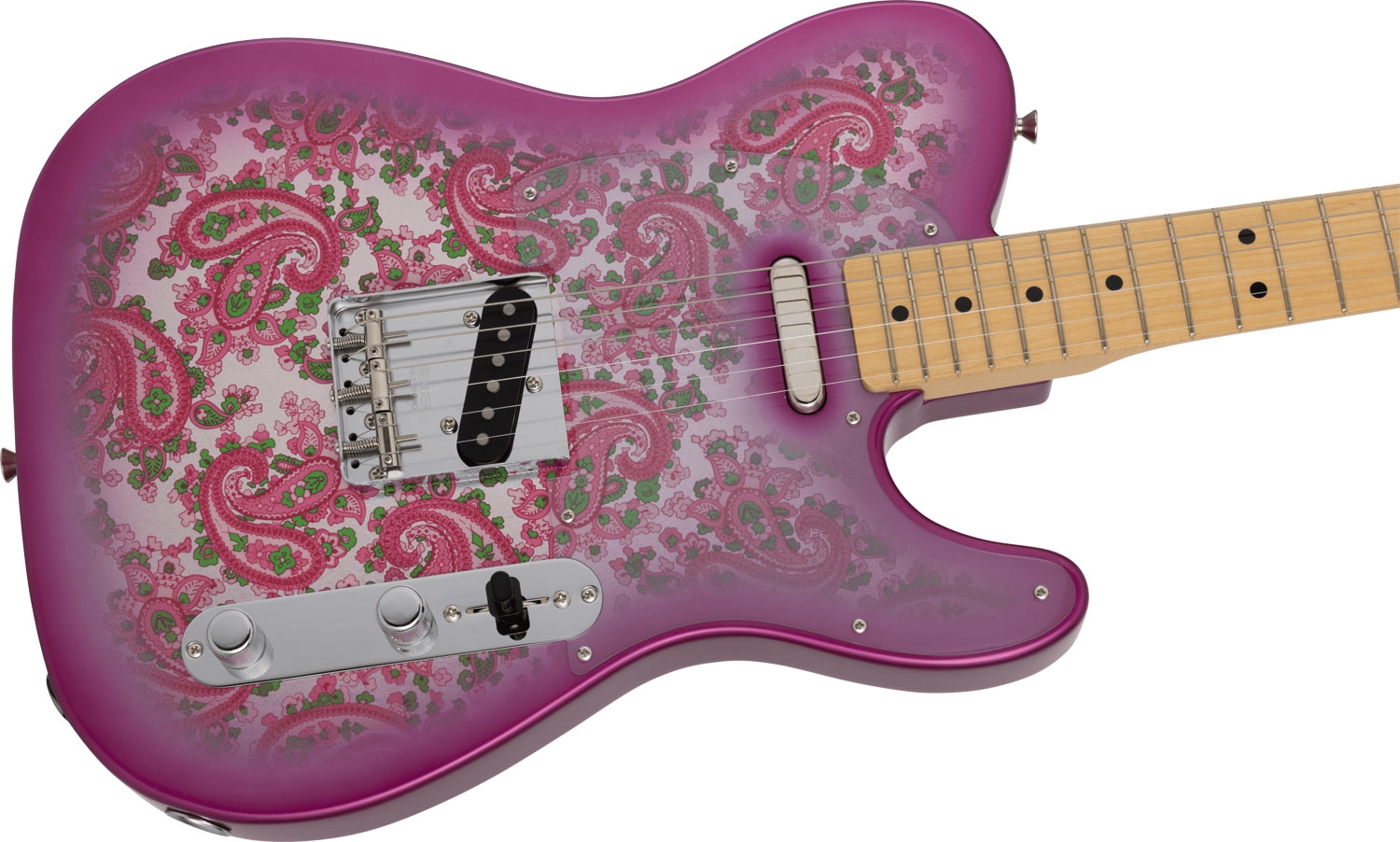 Fender Made in Japan Limited Telecaster MN Pink Paisley