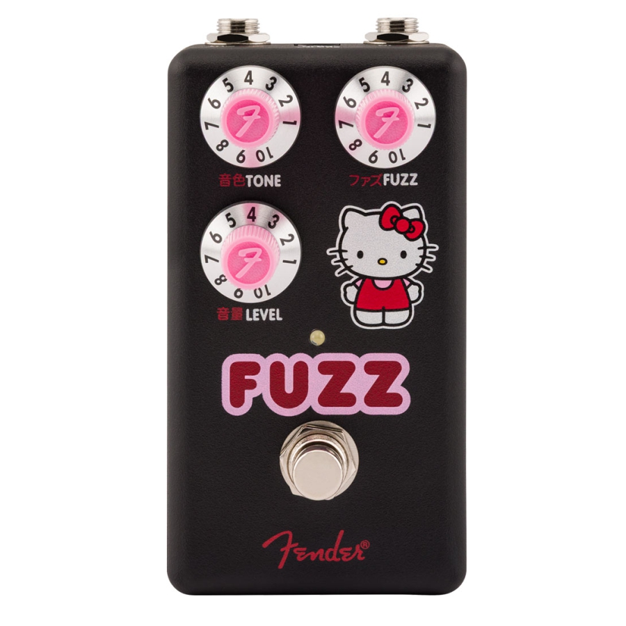 Fender x Hello Kitty Black Fuzz Pedal