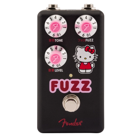 Fender x Hello Kitty Black Fuzz Pedal