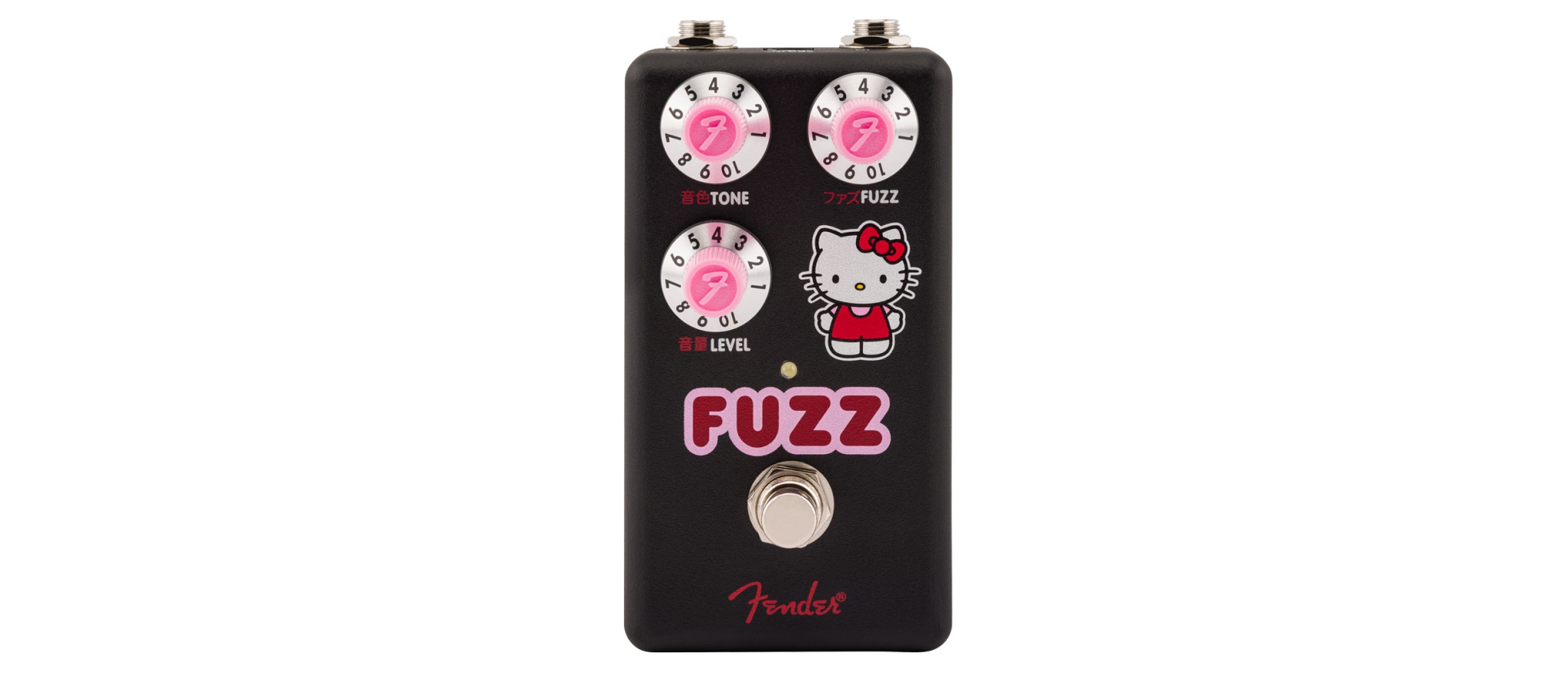 Fender x Hello Kitty Black Fuzz Pedal | DijkmanMuziek |