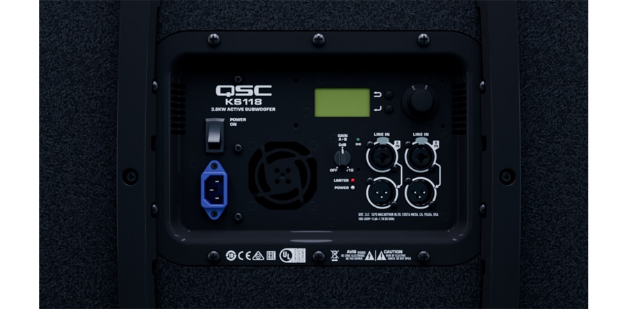 QSC KS118 18 inch Active Subwoofer
