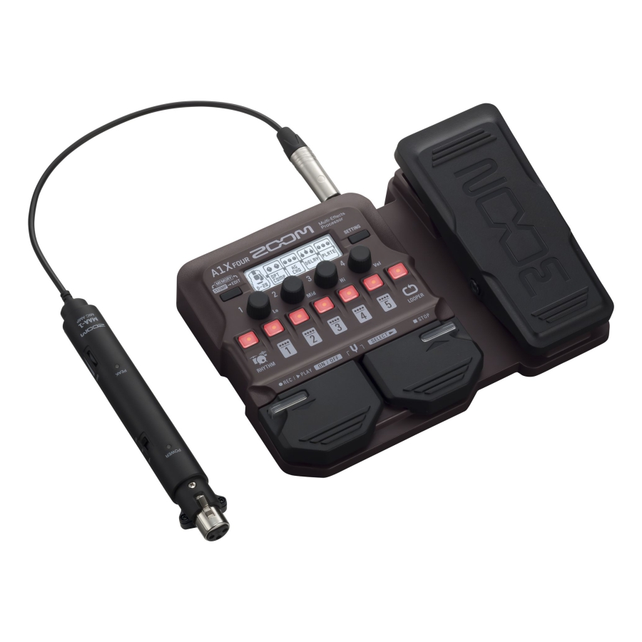 Zoom A1X Four Acoustic FX Pedal Zoom A1X Four Acoustic FX Pedal