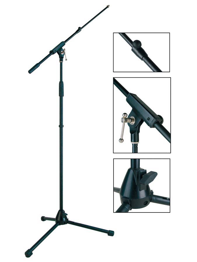 Boston MS-1425 BK Boston Stage Pro Series microfoonstatief