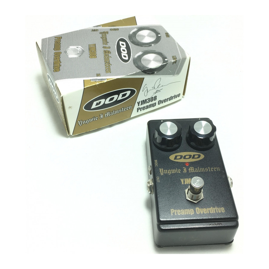 DOD YJM308 Yngwie Malmsteen Preamp Overdrive DOD YJM308 Yngwie Malmsteen Preamp Overdrive