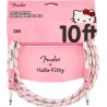 Fender x Hello Kitty White Pink Woven Cable 3m