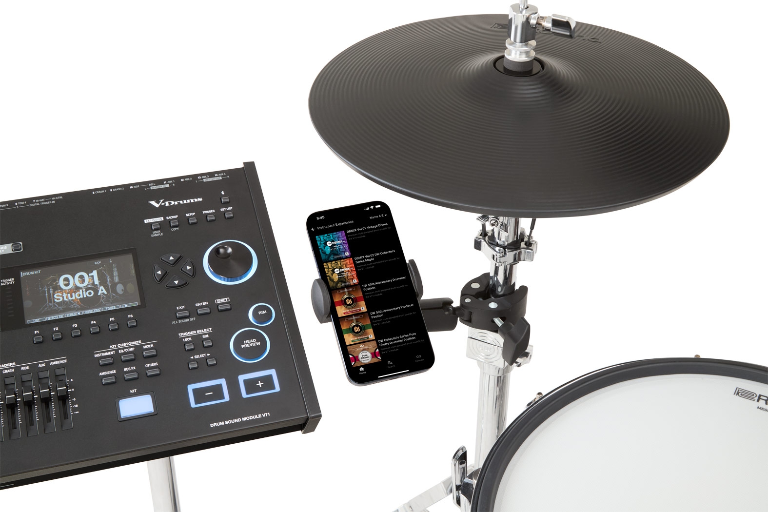 Roland RSH-10 V-Drums smartphone holder