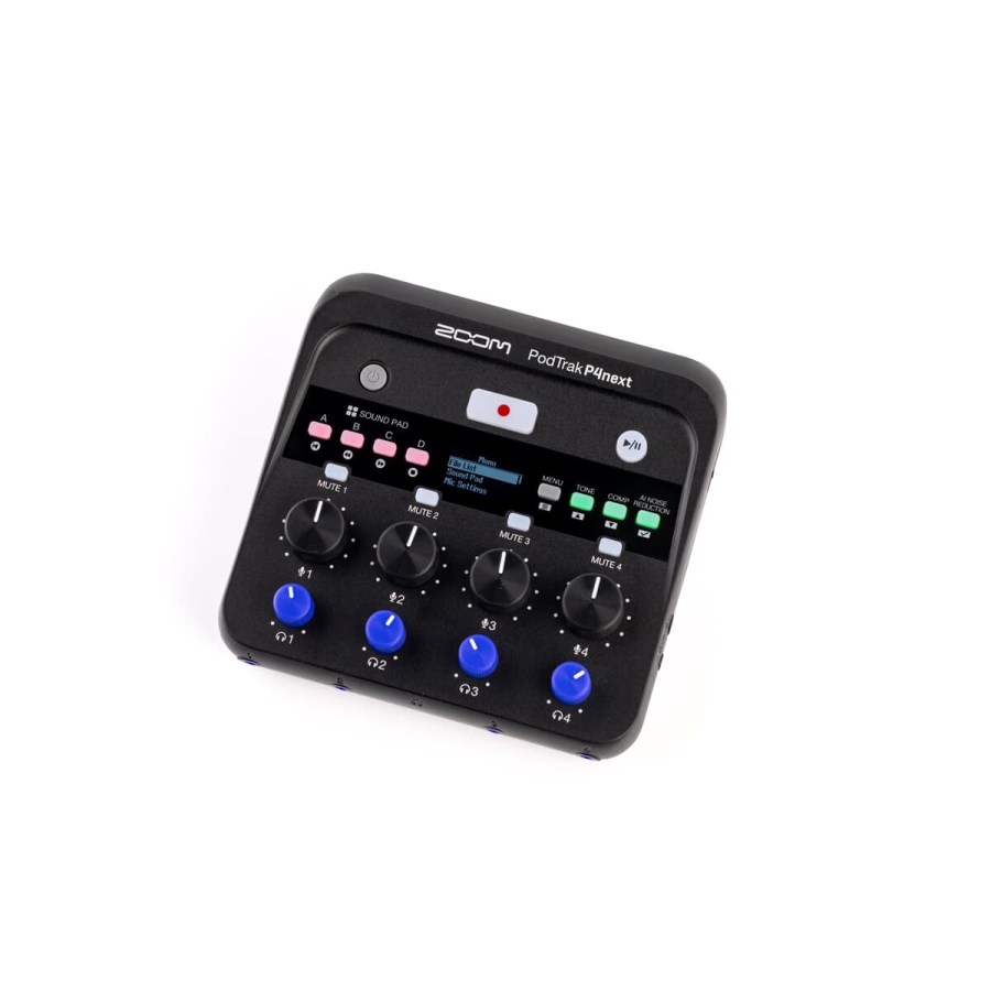 Zoom PodTrak P4next Podcast Recorder Zoom PodTrak P4next Podcast Recorder