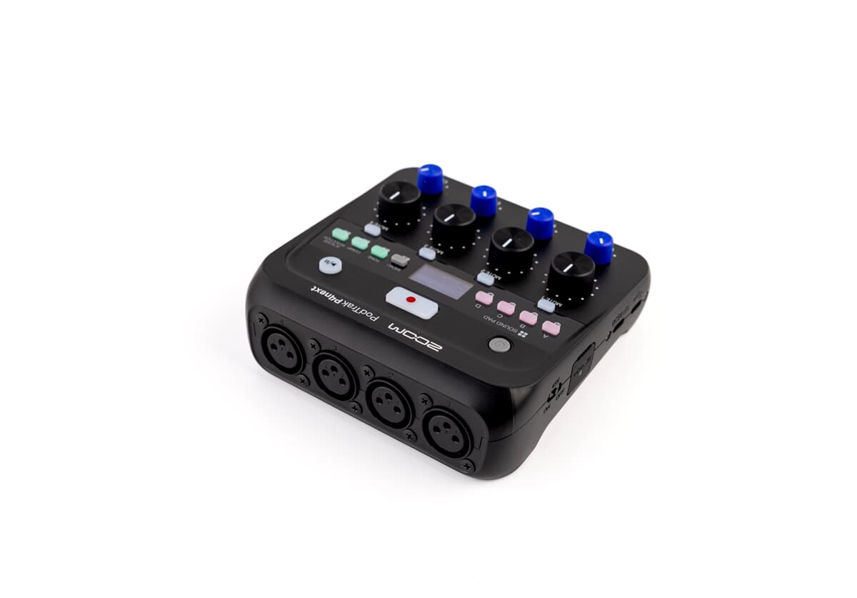 Zoom PodTrak P4next Podcast Recorder