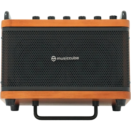 MUSICCUBE Tiny Box D2 Dark Oak Wood
