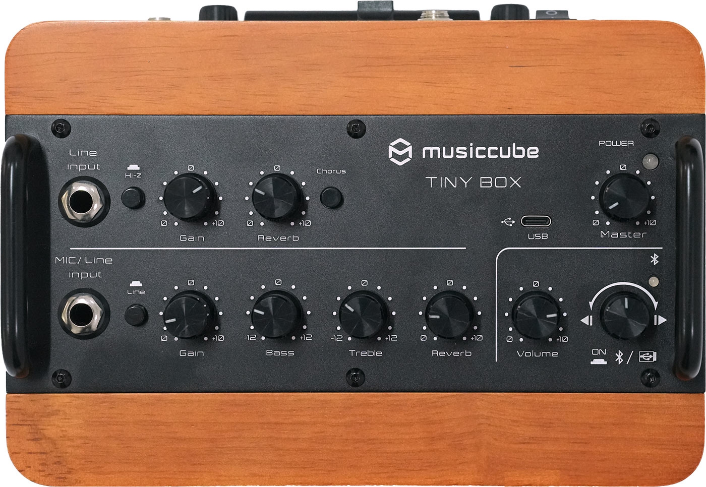 MUSICCUBE Tiny Box D2 Dark Oak Wood MUSICCUBE Tiny Box D2 Dark Oak Wood