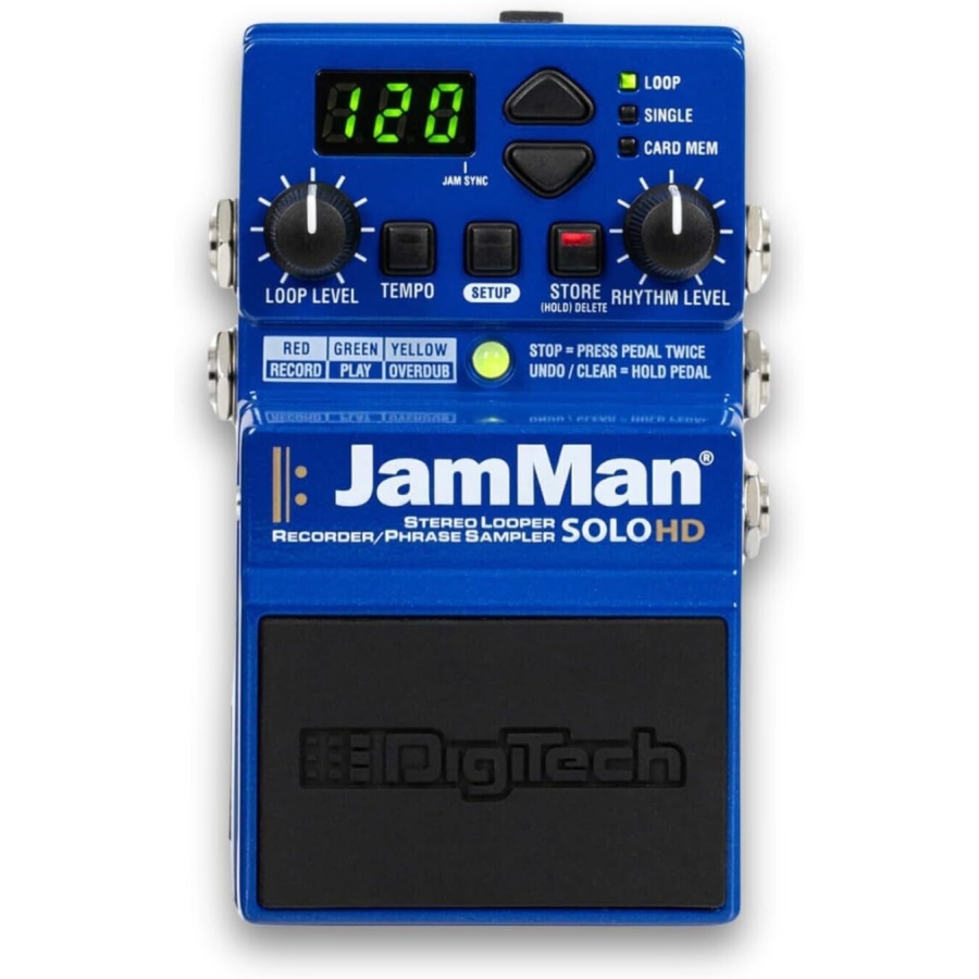 Digitech Jam Man Solo HD Stereo Looper Digitech Jam Man Solo HD Stereo Looper