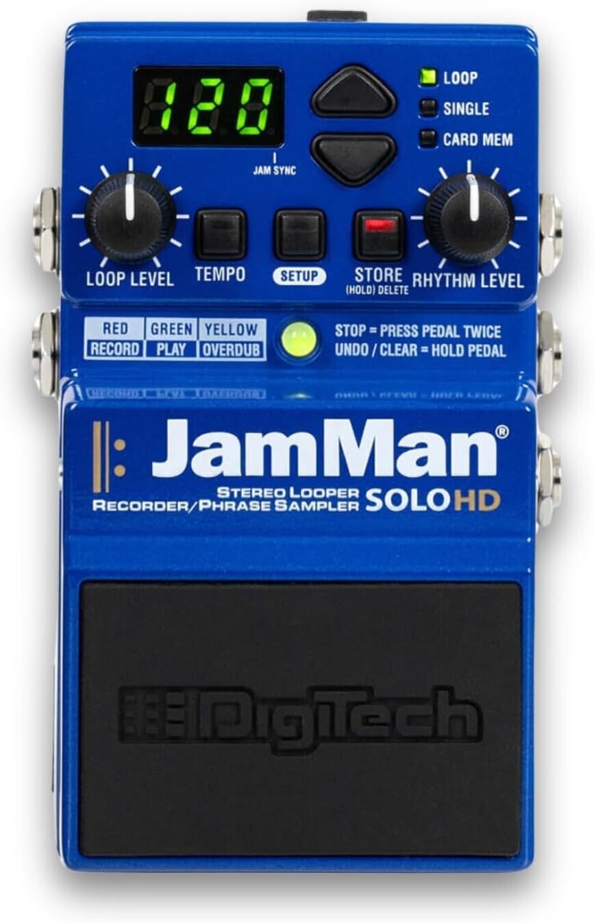 Digitech Jam Man Solo HD Stereo Looper Digitech Jam Man Solo HD Stereo Looper