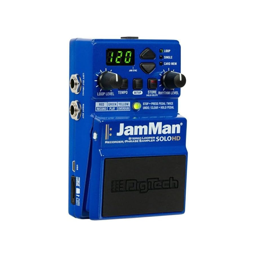 Digitech Jam Man Solo HD Stereo Looper Digitech Jam Man Solo HD Stereo Looper