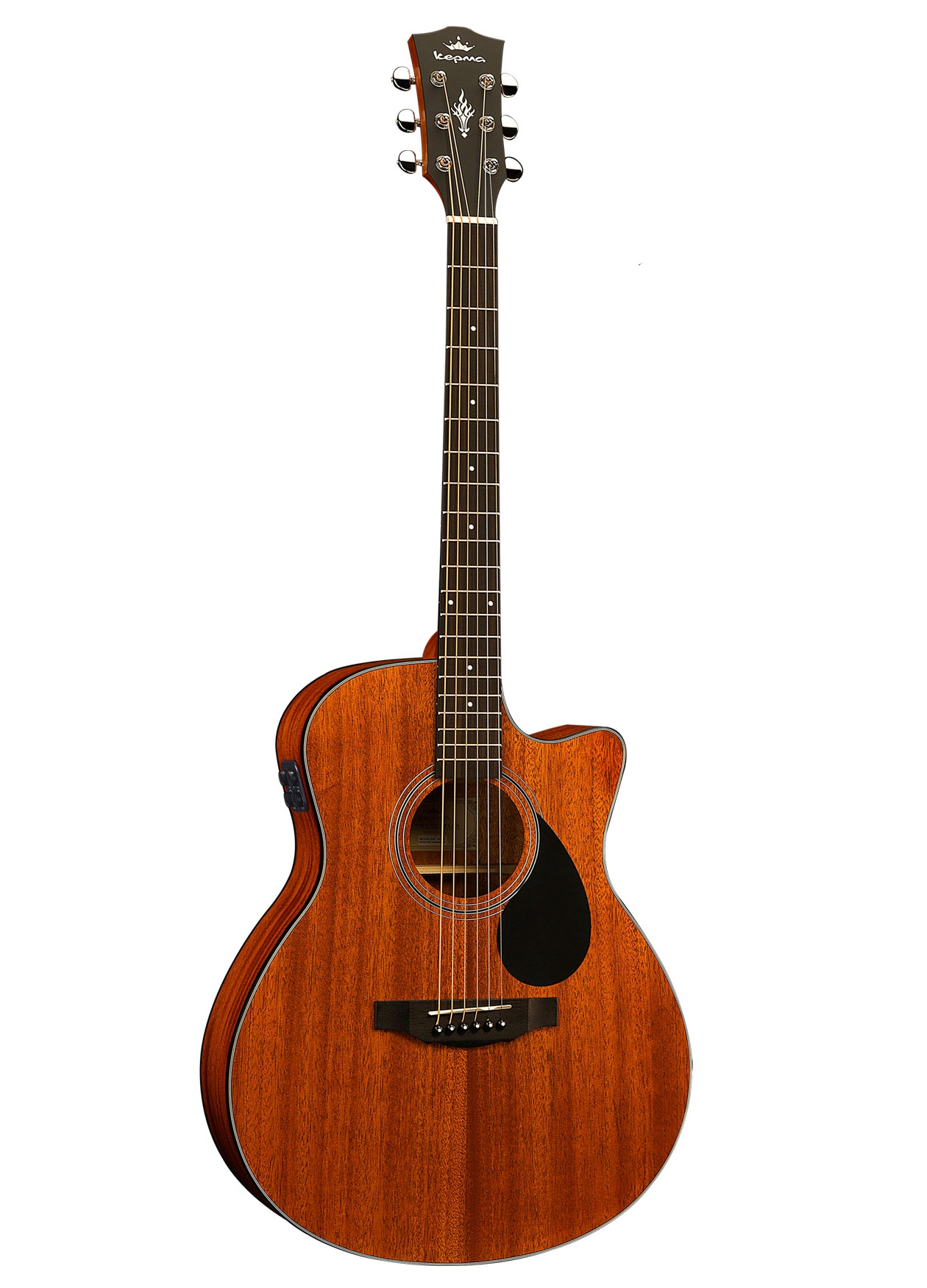 KEPMA Plytone EDCE plus K10 Grand Auditorium Walnut