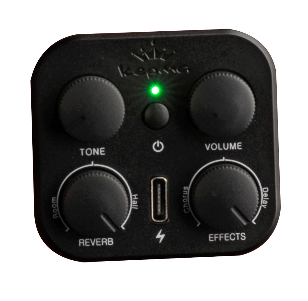 KEPMA Plytone EDCE plus K10 Grand Auditorium Walnut