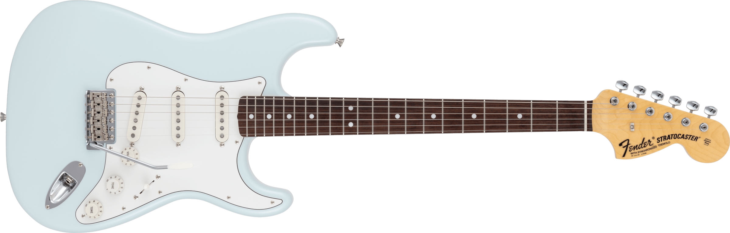 Fender Made in Japan Traditional Late 60s Stratocaster RW Sonic Blue