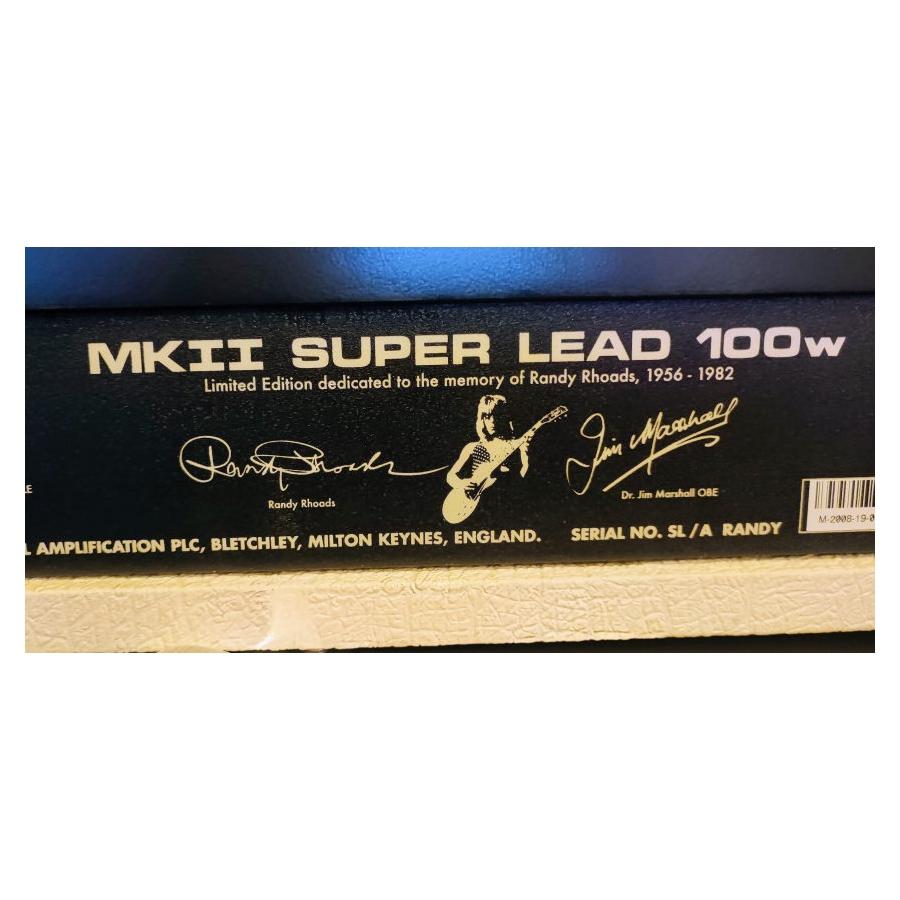 Marshall JMP MKII Super Lead 100w