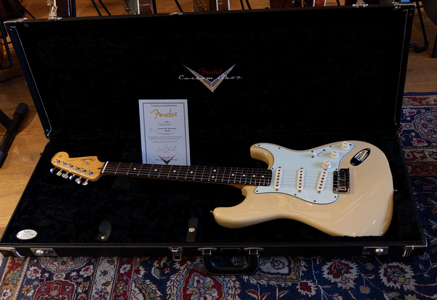Fender Custom Shop Custom DLX Stratocaster OLW 2010