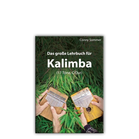 Het geweldige leerboek voor Kalimba 17 tonen, C majeur