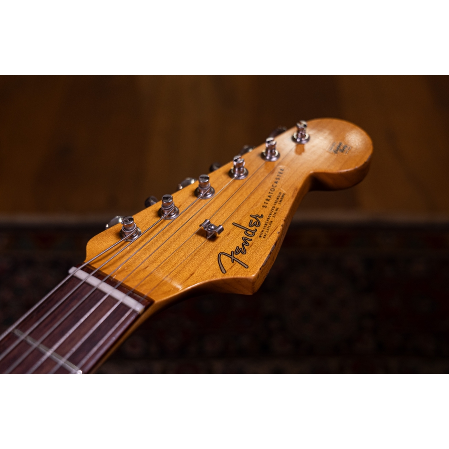 Fender Custom Shop Late 62 Strat Relic Faded Daphne Blue