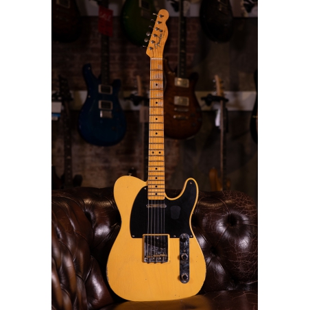 Fender Custom Shop 50s Double Esquire Relic Aged Nocaster Blonde