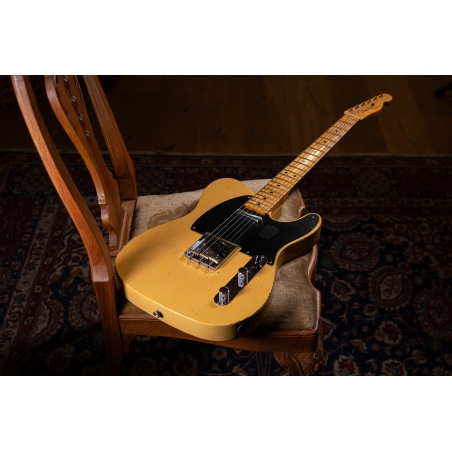 Fender Custom Shop 50s Double Esquire Relic Aged Nocaster Blonde