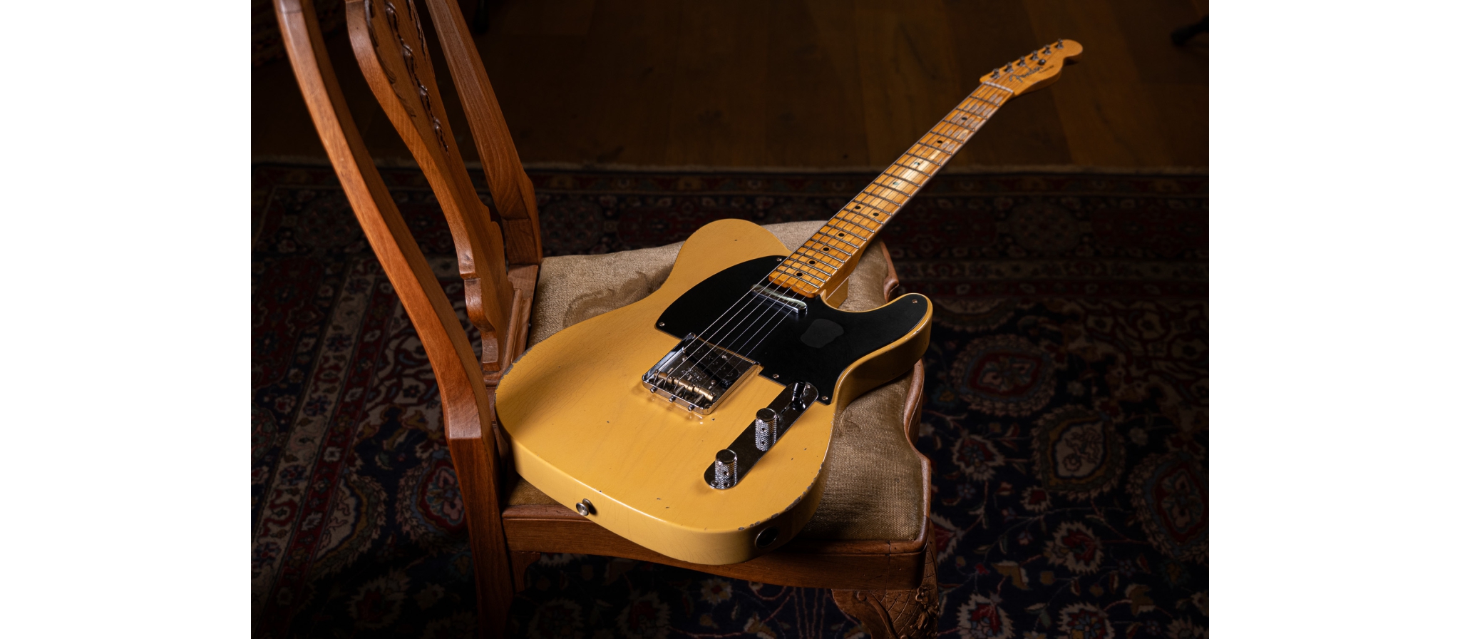 Fender Custom Shop 50s Double Esquire Relic ANB | DijkmanMuziek