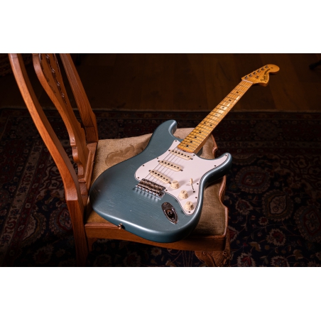 Fender Custom Shop Limited edition 69 Stratocaster Journeyman Relic Aged Firemist Silver