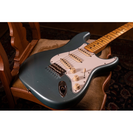 Fender Custom Shop Limited edition 69 Stratocaster Journeyman Relic Aged Firemist Silver