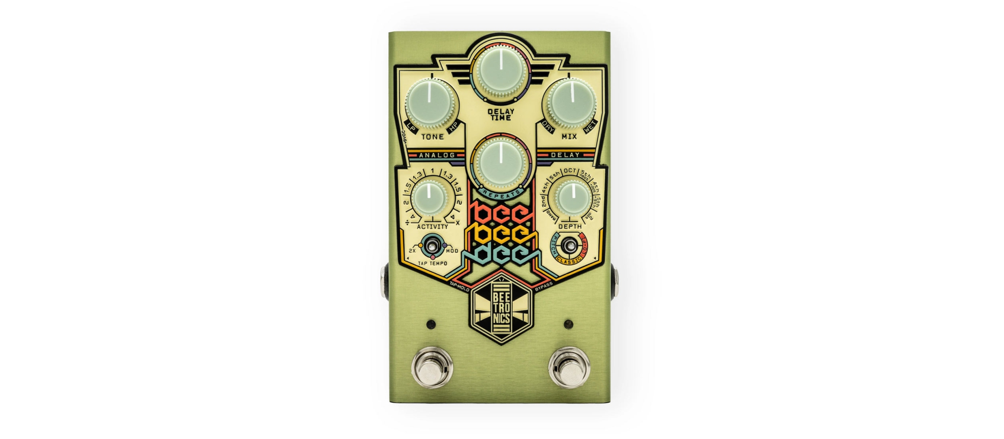Beetronics Bee Bee Dee | analoog delay pedaal | DijkmanMuziek