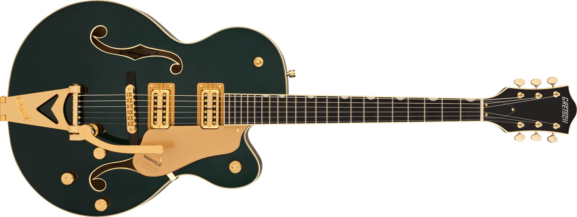 Gretsch Synchromatic Nashville SC Bigsby Cadillac Green