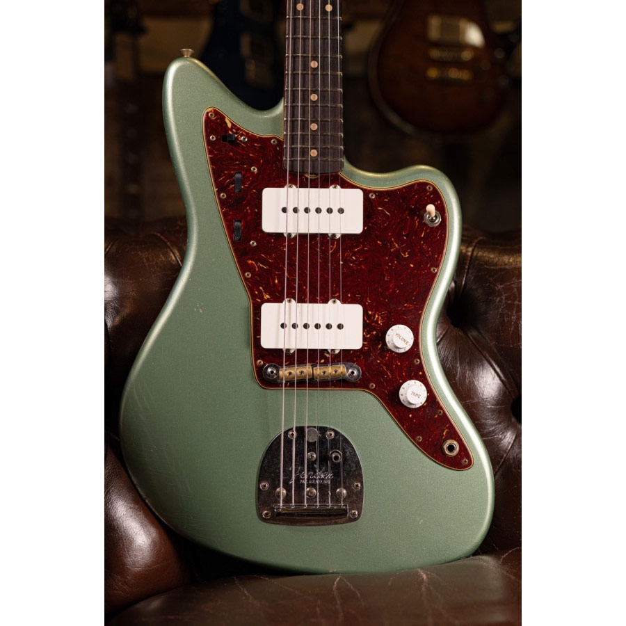 Fender Custom Shop 62 Jazzmaster Journeyman RW Sage Green Metallic