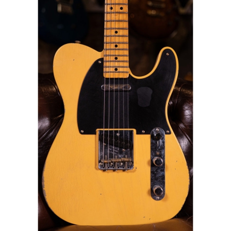 Fender Custom Shop 50s Double Esquire Relic Aged Nocaster Blonde