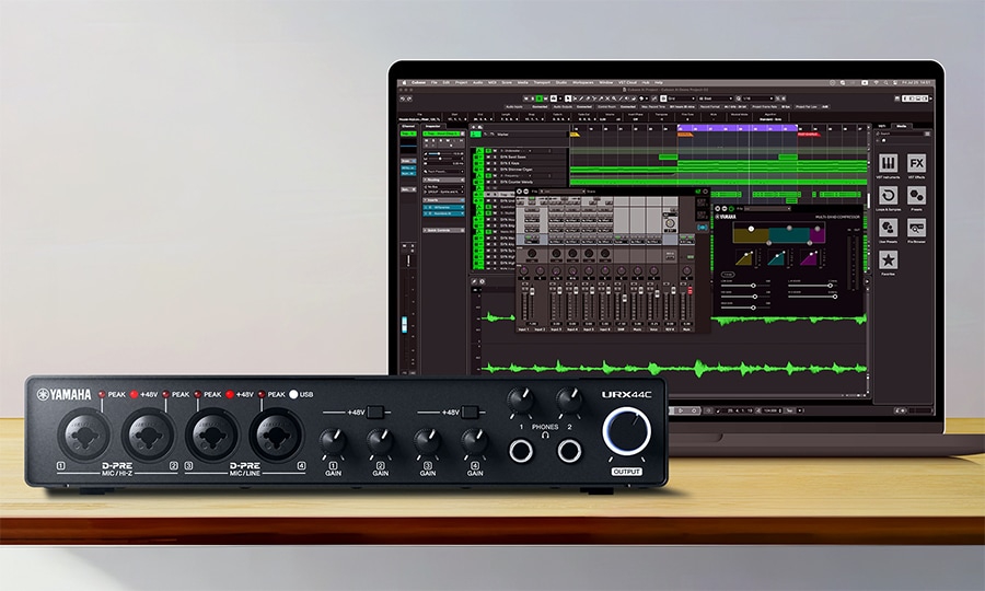 Yamaha URX44C Audio MIDI Interface