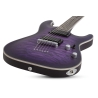 Schecter C-1 Platinum Satin Purple Burst