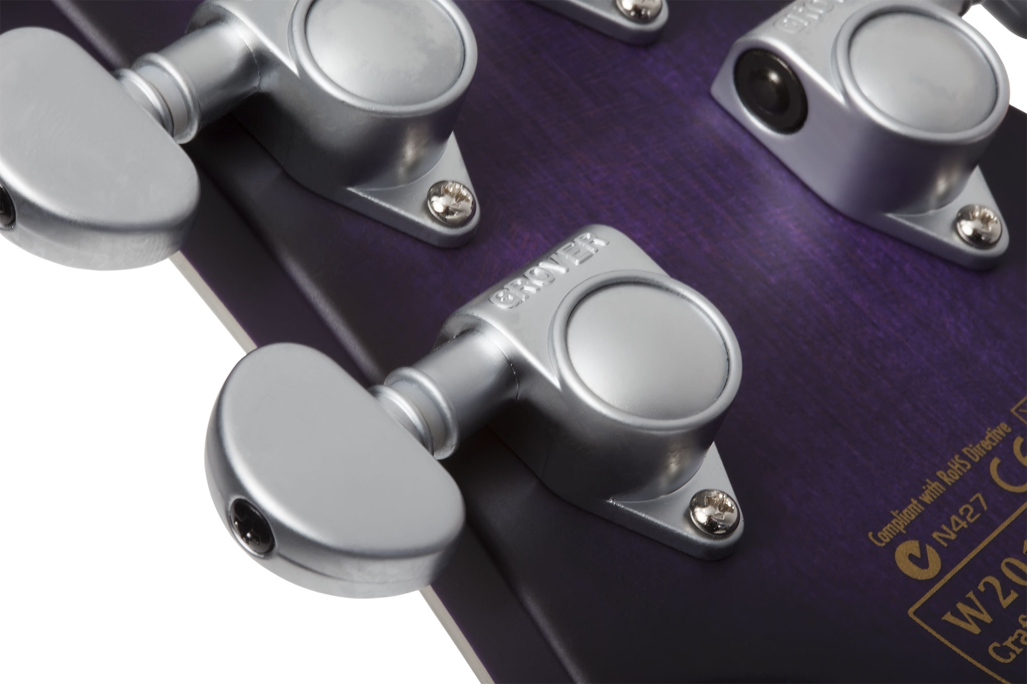 Schecter C-1 Platinum Satin Purple Burst