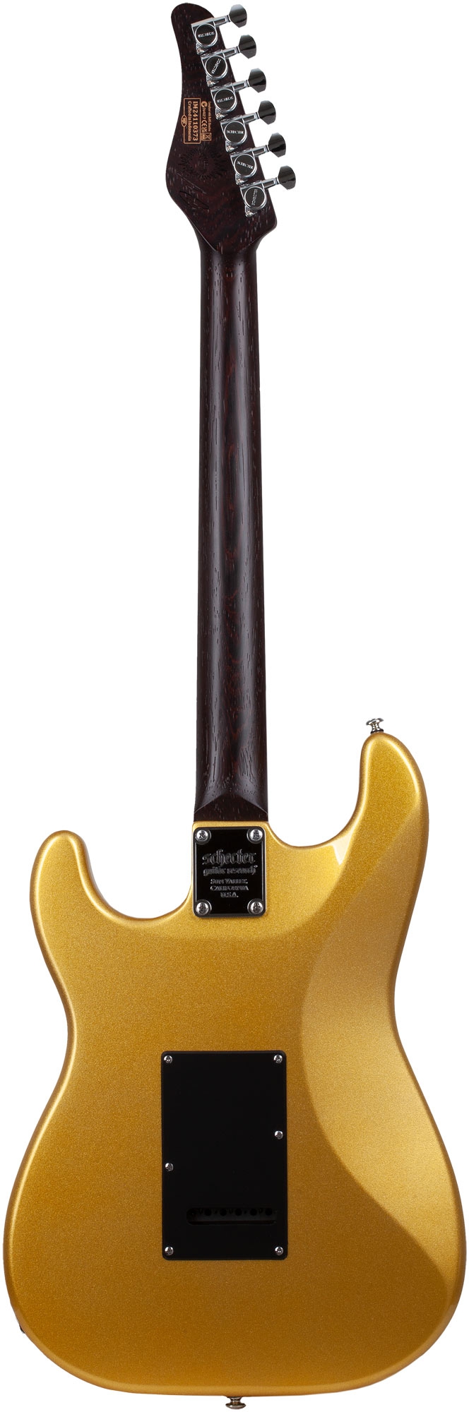 Schecter Nick Johnston 10th Anniversary HSS Atomic Saffron