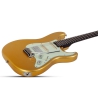 Schecter Nick Johnston 10th Anniversary HSS Atomic Saffron