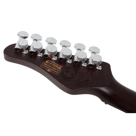 Schecter Nick Johnston 10th Anniversary HSS Atomic Saffron