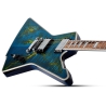 Schecter E-1 Electro Resin Transparent Blue