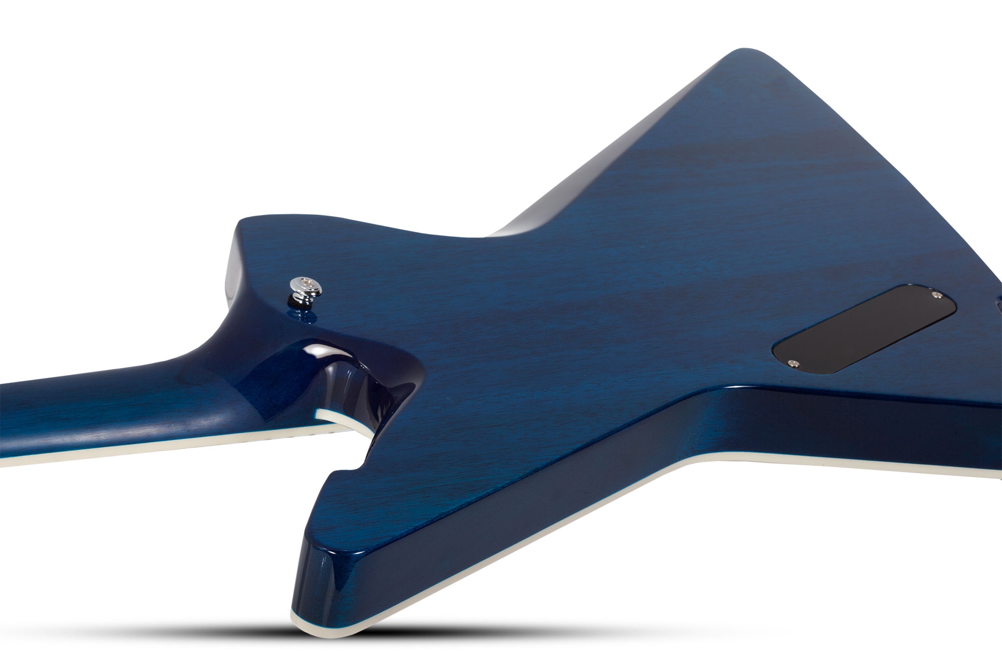 Schecter E-1 Electro Resin Transparent Blue