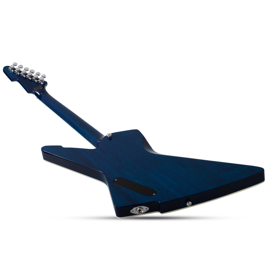 Schecter E-1 Electro Resin Transparent Blue