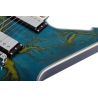 Schecter E-1 Electro Resin Transparent Blue