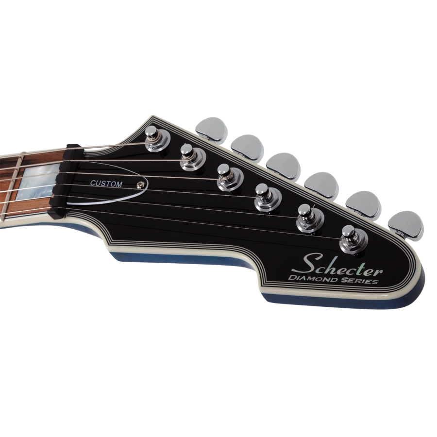 Schecter E-1 Electro Resin Transparent Blue