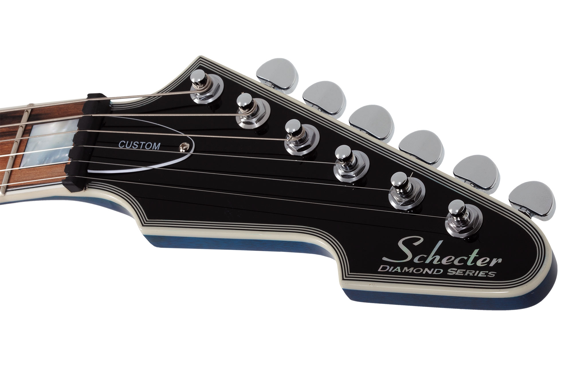 Schecter E-1 Electro Resin Transparent Blue
