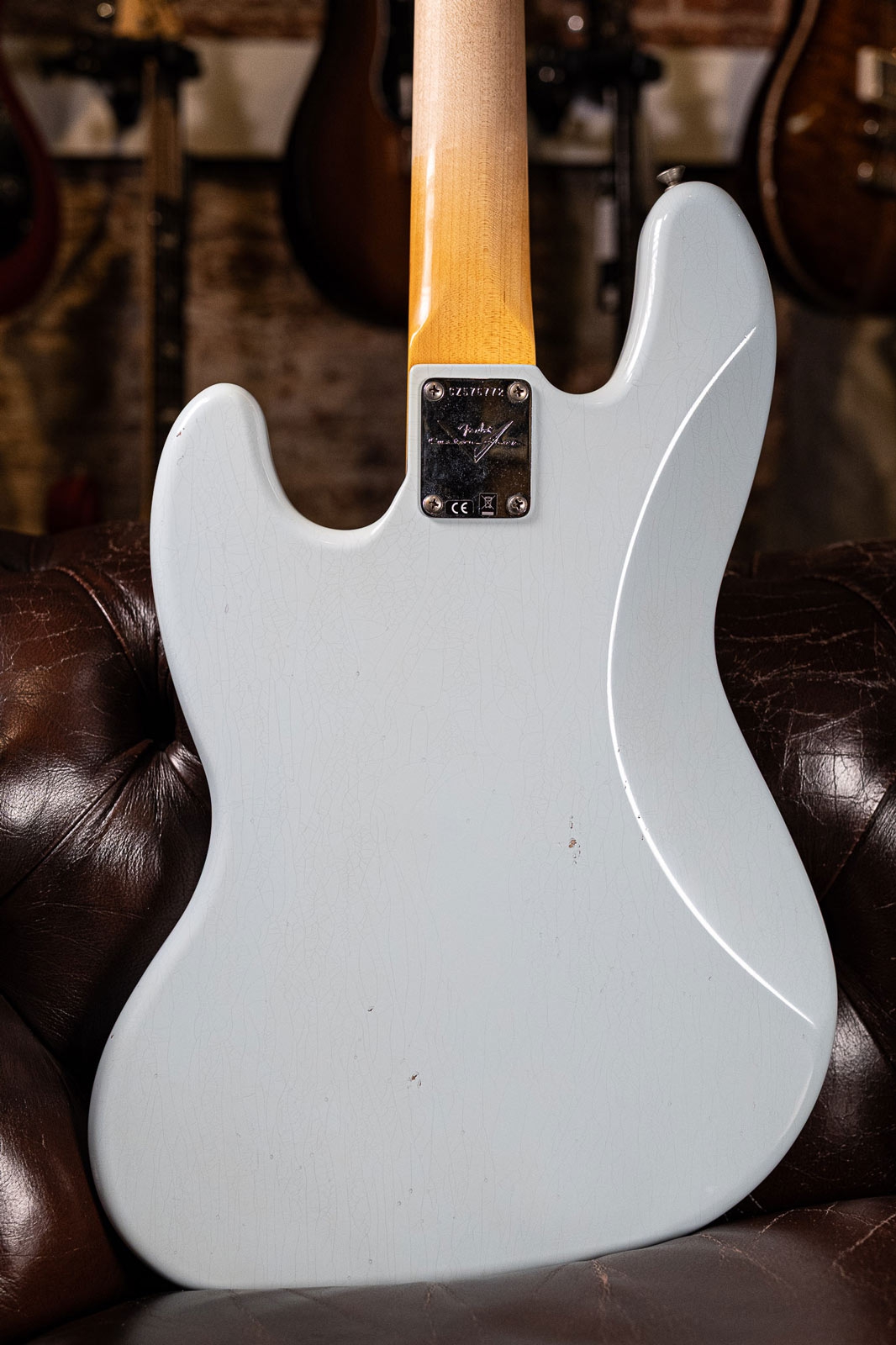 Fender Custom Shop 63 Jazz Bass Journeyman Aged Sonic Blue