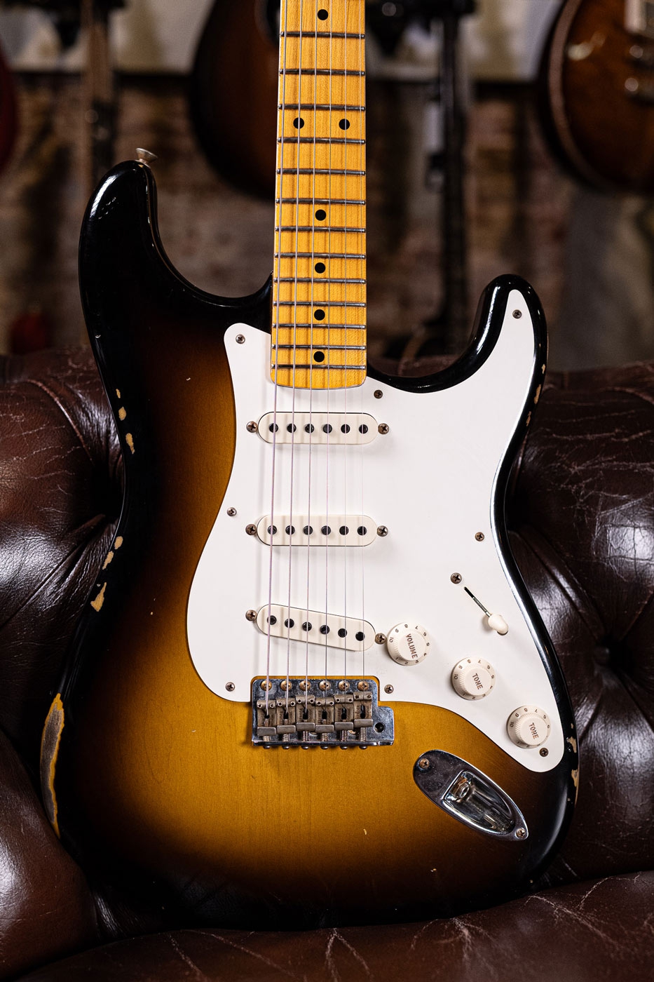 Fender 57 Stratocaster Custom Shop Relic 2-color sunburst