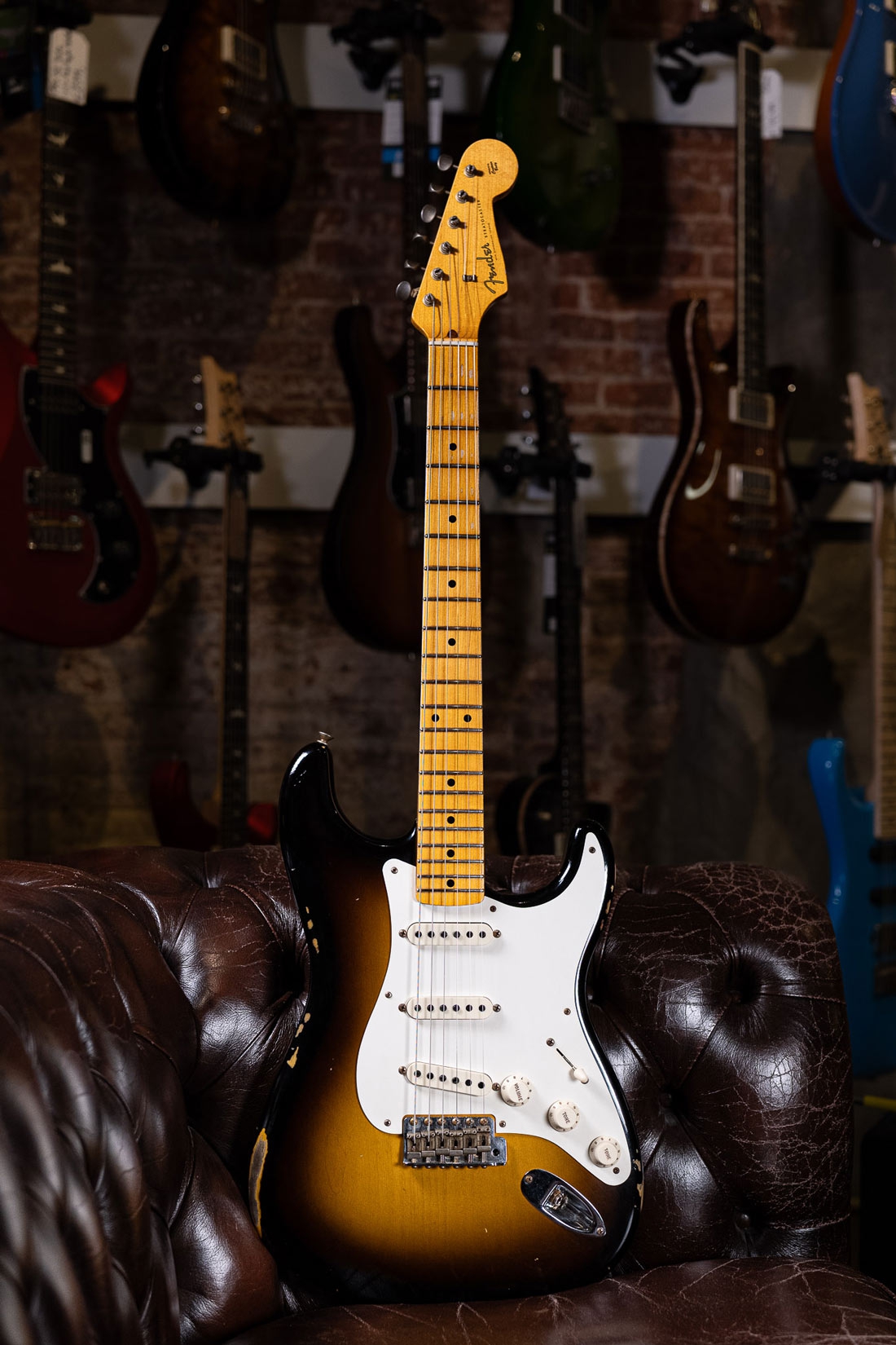 Fender 57 Stratocaster Custom Shop Relic 2-color sunburst
